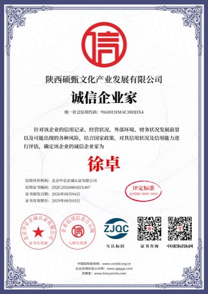 荣誉证书 10