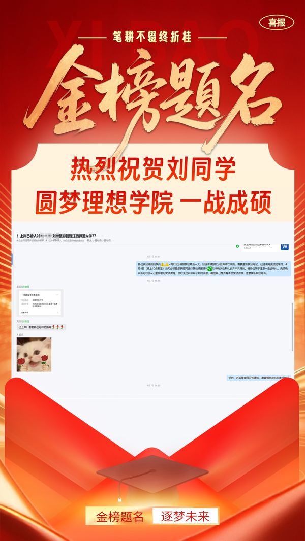 金榜题名喜报 2