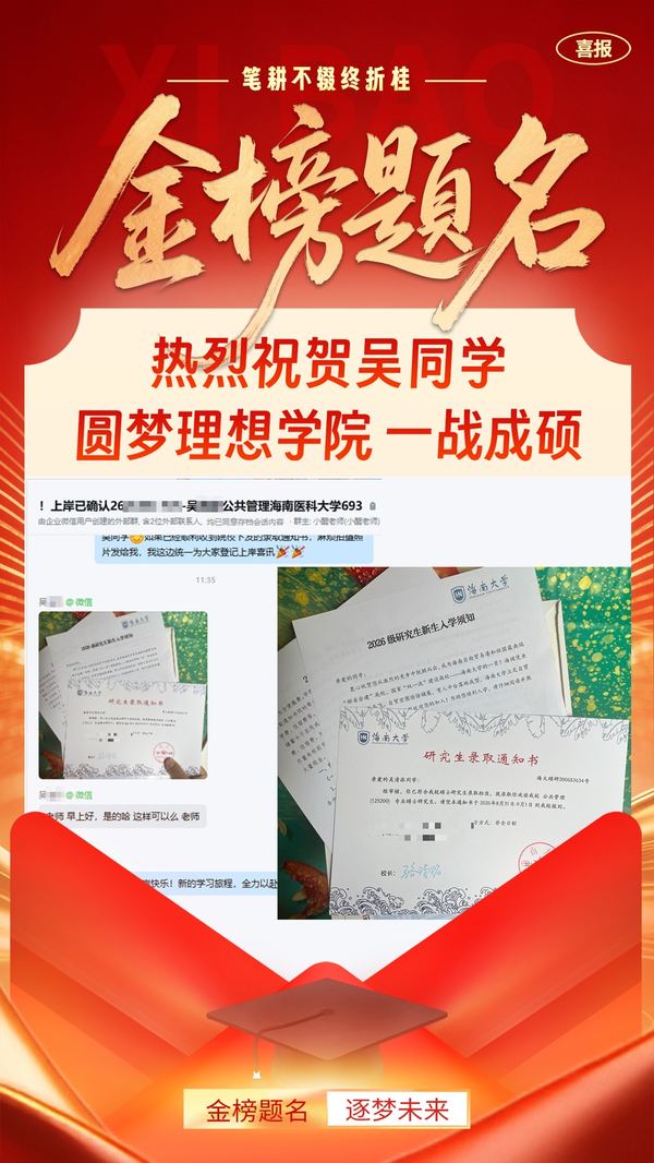 金榜题名喜报 5