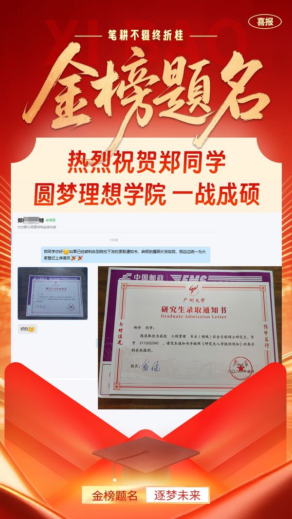 金榜题名喜报 14
