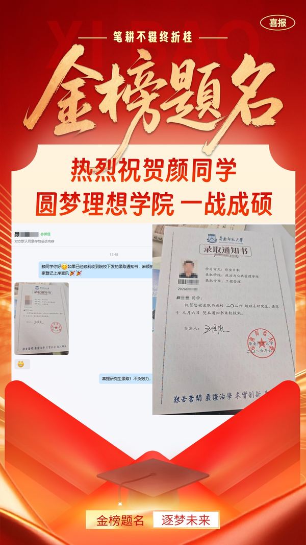 金榜题名喜报 15